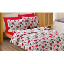 Alibaba China supplier home textile embroidery design 133*72 reactive fabric 100% cotton 3d wedding comforter set bedding sets